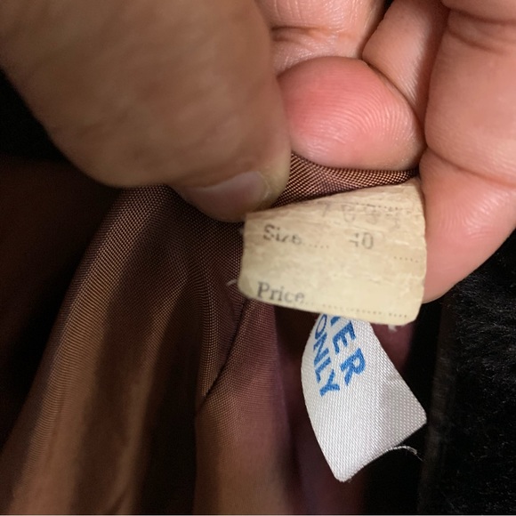 Vintage Leather Jacket 70s Disco Eclectic Grand Pa… - Picture 11 of 13